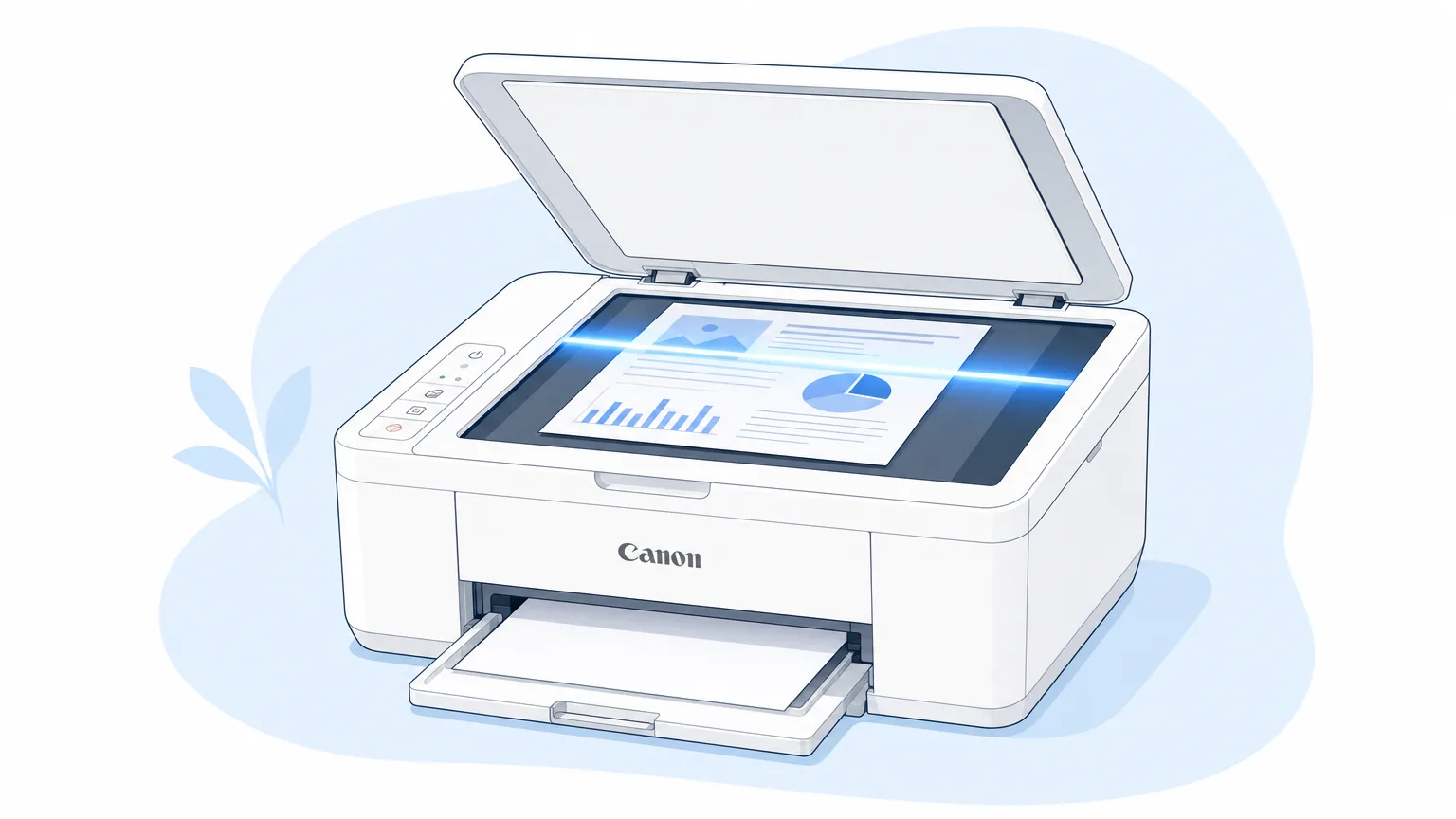 Comment scanner un document avec une imprimante Canon